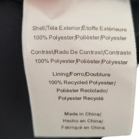 Modcloth Dress Sz Large L Black Polka Dot Velvet Sheer Long Sleeve Flowy - Picture 7 of 11